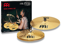 MEINL HCS-1416  комплект тарелок HH-14", Crash-16" - Medium, сплав латунь MS63 (медь 63%, цинк 37%)