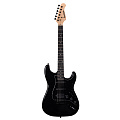 ROCKDALE Stars Black Limited Edition HSS BK электрогитара, цвет черный