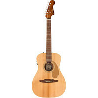 FENDER MALIBU PLAYER NATURAL WN электроакустическая гитара, цвет натуральный