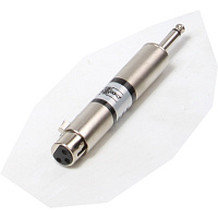 Invotone J123F  переходник 3P XLR "мама"  6.35 мм моноджек "папа"