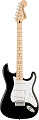 FENDER SQUIER Affinity Stratocaster MN BLK электрогитара, цвет черный