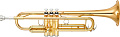 YAMAHA YTR-4335GII  труба Bb студенческая, средняя, gold brass bell, лак золото