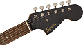 FENDER SQUIER Classic Vibe '60s Jaguar LRL Charcoal Frost Metallic электрогитара, цвет черный