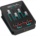 TC Helicon GO XLR MINI звуковой интерфейс для live-стриминга и геймеров, микшер 4 фейдера, оптический вход для игровых приставок