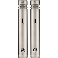 WARM AUDIO WA84 Stereo Pair Подобранная стереопара узкомембранных конденсаторных микрофонов, цвет никель