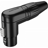 ROXTONE RX3RFP-BT Разъем XLR кабельный угловой "мама", 3-контактный
