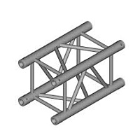Dura Truss DT 34-200 straight Ферма алюминиевая, сечение 300х300мм, длина 200см. Труба 50х2. Макс. распределенная нагрузка 1304кг\м. Вес 11,00кг