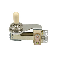DIMARZIO SWITCHCRAFT TOGGLE SWITCH RIGHT ANGLE EP1100 угловой 3-х позиционный переключатель звукоснимателей тумблерного типа для установки на панель.