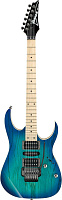 IBANEZ RG370AHMZ-BMT электрогитара, цвет синий бёрст