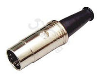 SOUNDKING CO102(5P) разьём DIN "папа" 5 контактный метал. (50шт.в уп.)