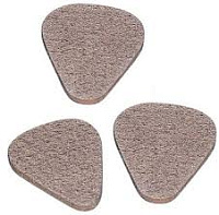 DUNLOP 8012P Felt Picks Набор медиаторов, фетр 3,2 мм (комплект 3 шт)