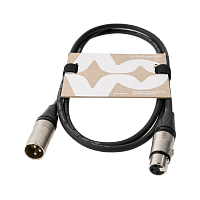 AVCLINK CABLE-950/1 Black Кабель микрофонный XLR - XLR, длина 1 м