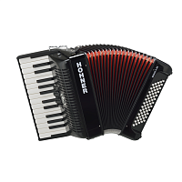 HOHNER The New Bravo II 60 black (A16961)  аккордеон 1/2, цвет черный