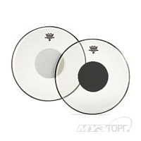 REMO CS-0312-10- CONTROLLED SOUND 12' CLEAR BLACK DOT прозрачный пластик с черным центром