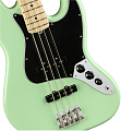 FENDER AMERICAN PERFORMER JAZZ BASS®, MN, SATIN SURF GREEN 4-струнная бас-гитара, цвет зеленый, в комплекте чехол