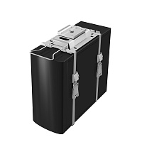 Kondator 427-CS27E Подставка для системного блока под стол. Запатентованная конструкция. Корпус ПК фиксируется двумя ремнями. Вертикальное или горизонтальное расположение. Расстояние между блоком и столом 50 мм. Цвет серебристый