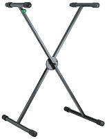 K&M 18940-017-55 стойка для клавишных Х-образная с кнопкой quick release, чёрная