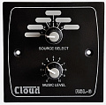 CLOUD Electronics RSL-6B Панель удаленного управления (выбор источника, изменение уровня громкости), цвет черный