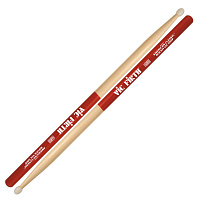 VIC FIRTH ROCKNVG  барабанные палочки с антискользящим покрытием, тип Rock с нейлоновым наконечником, материал - гикори, длина 16 5/8", диаметр 0,630", серия American Classic