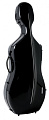 GEWA CELLO CASE AIR Black/Bordeaux кейс для виолончели контурный, термопласт, кодовый замок