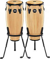 MEINL HC555 NT конги со стойкой (10"+11"), цвет натуральный