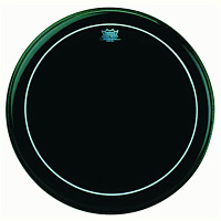 REMO EBONY 16'' PINSTRIPE черный двойной пластик