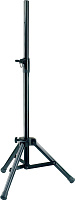 Proel SPSK290BK Стойка для акустических систем, тренога,воздушная защита, высота 1070-1570мм, макс. нагрузка 30кг, цвет: черный