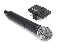 Samson Go Mic Mobile Handheld радиосистема с ручным передатчиком Q8, 2,4 ГГц, для работы со смартфоном, 10 Гц – 22 кГц, до 30 метров, до 13 часов работы от аккумулятора