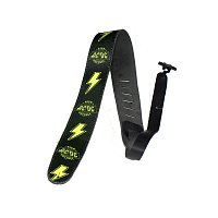 Perri's P25ACDC-1020 AC/DC Кожаный ремень 2,5" для гитары, AC/DC