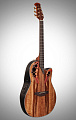 OVATION CE44P-FKOA Celebrity Elite Plus Mid Cutaway Natural Figured Koa электроакустическая гитара