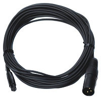 Audix CBLM25 Микрофонный кабель 7,6 м, d 3,3 мм, Mini-XLRf XLRm, для серии Micros и MicroBoom, чёрный