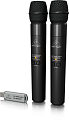 BEHRINGER ULM202USB двойная радиосистема с мини-приёмником с USB-интерфейсом