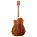 ROCKDALE Aurora D6 C NAT Satin акустическая гитара, дредноут с вырезом, цвет натуральный, сатиновое покрытие