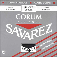 Savarez 500AR Corum Alliance Red standard tension струны для кл. гитары нейлон