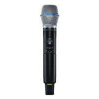 SHURE SLXD2/B87A H56 ручной передатчик серии SLX-D с капсюлем BETA87A, 518-562 МГц