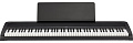 KORG B2-BK цифровое пианино, взвешенная клавиатура, 12 тембров , педаль, адаптер питания в комплекте, цвет черный, полифония 120 голосов