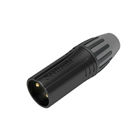 Seetronic SCMM3-BG разъем XLR папа, черный