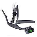 PLANET WAVES PW-CP-10NSM каподастр для акустической гитары и электрогитары, встроенный держатель для медиатора, + микротюнер PW-CT-12