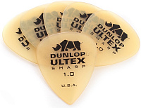 DUNLOP 433P1.0 Ultex Sharp набор медиаторов 1.0 мм (6 шт)
