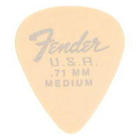 FENDER 351 DURA-TONE .71 12 PK OLY медиатор 0.71 мм, средний, цвет винтажный белый