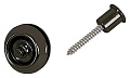DUNLOP SLS1403BK Flush Mount стреплоки (врезная "рюмка"), цвет чёрный