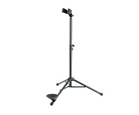 K&M 15010-011-55 концертная стойка для фагота, цвет черный