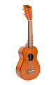 KALA KA-SEM Kala Soprano Exotic Mahogany Ukulele укулеле-сопрано, цвет янтарный