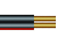 ROXTONE SC008A/100 Black Кабель для громкоговорителей, бескислородная медь, на катушке, 2x0.75 кв.мм, 100 м в катушке