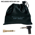 American Audio HP550 LAVA  Удобные, прочные и мощные головные наушники, цвет черно-красный