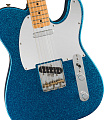 FENDER J Mascis Telecaster Bottle Rocket Blue Flake электрогитара, цвет синий, в комплекте чехол