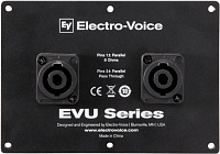 Electro-Voice EVU-CDNL4 накладная панель с двумя входными разъёмами NL4 (Speakon) для серии EVU