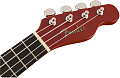 FENDER UKULELE VENICE CHERRY укулеле сопрано, цвет вишневый