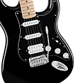 FENDER SQUIER Affinity Stratocaster HSS MN BLK электрогитара, цвет черный