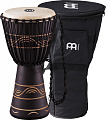 MEINL NINO-ADJ4-S  джембе африканский детский (7"x 8 1/2"), высота 15 3/4", материал - Mahogany Wood, мембрана натуральная, веревки - HTP-нейлон, цвет черный